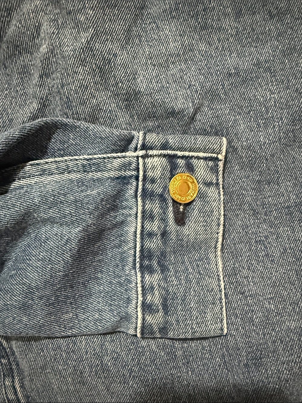Michael Kors Women’s Jean Jacket Medium Trucker Jacket - Picture 15 of 15